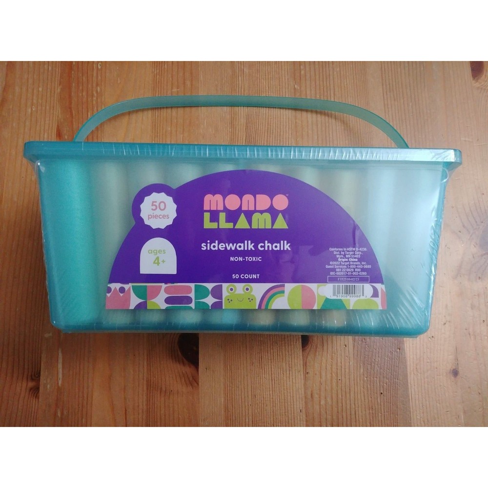 Mondo Llama 50 Count Sidewalk Chalk Set